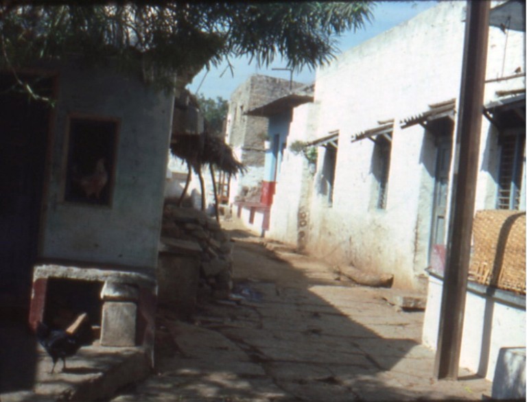 Seitenstrasse Hampi 1982